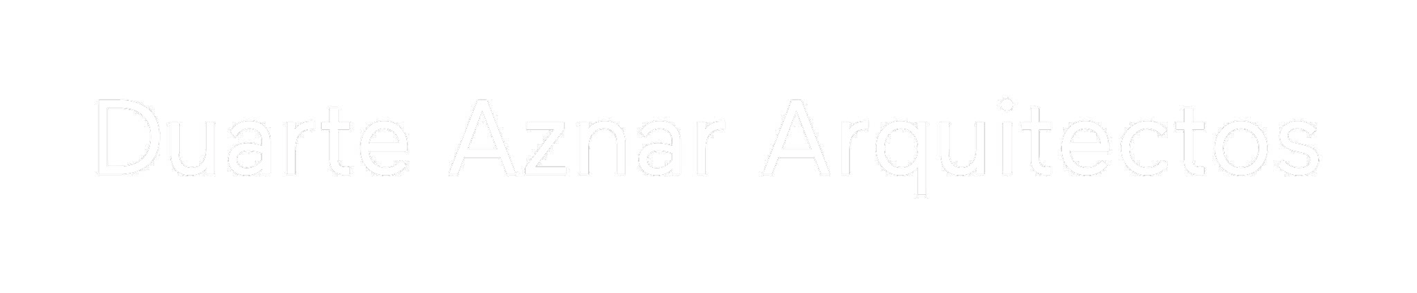 Durte Aznar Logo Blanco